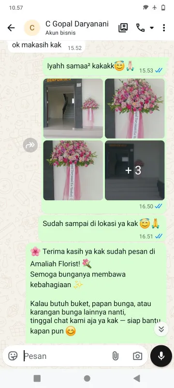 Pengiriman Karangan Bunga Kebandingan Kedungbanteng